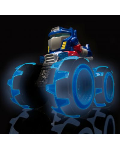 Ηλεκτρονικό παιχνίδι Tomy - Monster Treads, Optimus Prime, με φωτιζόμενες ρόδες  - 3